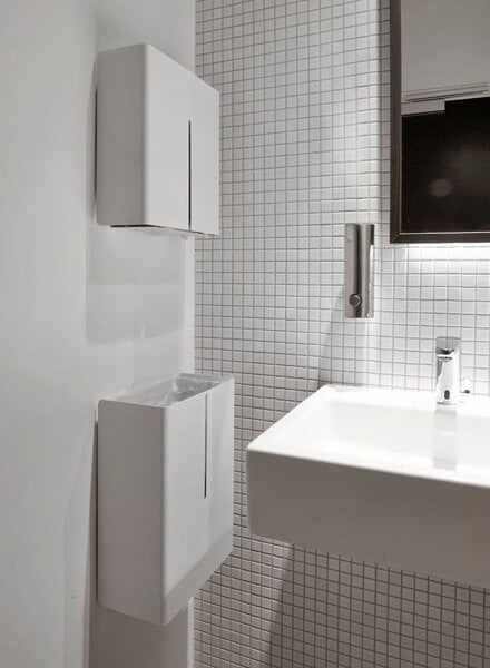 Bathroom accessories, Nova2 paper dispenser, white, White