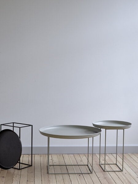 Coffee tables, Duke coffee table, 70 cm, stone, Gray