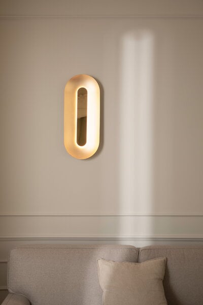 Wall lamps, Sasi Large wall lamp, brass, Gold