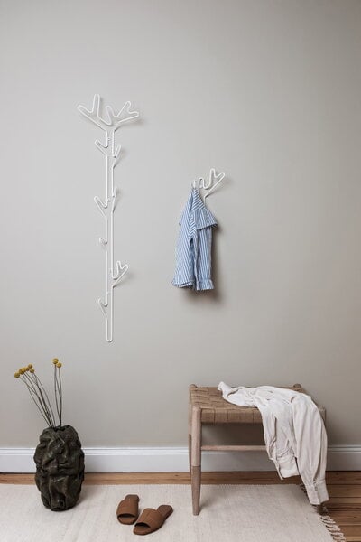 Maze Branch wall hanger, white | Finnish Design Shop