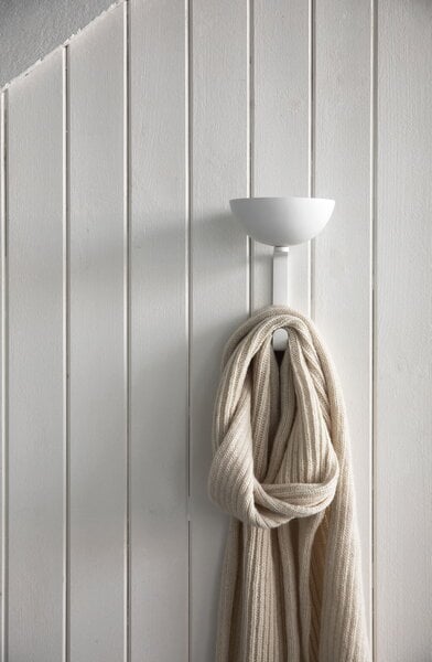 Wall hooks, Nest wall hook, white matt, White
