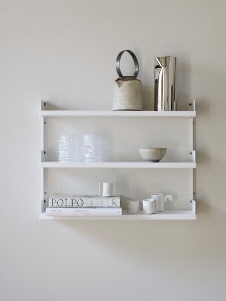 Wall shelves, New Works Tea shelf, white, White