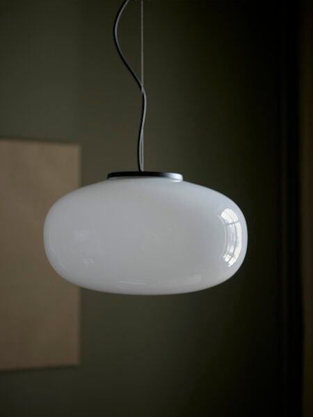 New Works Karl-Johan pendant, 40 cm, opal glass | Finnish Design Shop