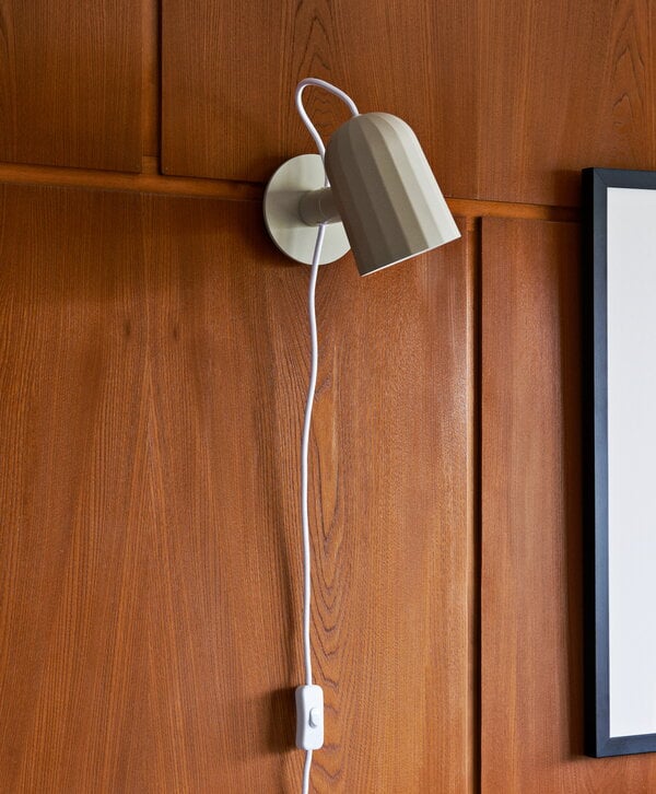 Wall lamps, Noc Wall lamp, off white, White
