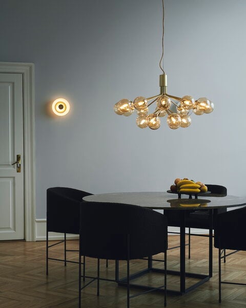 Pendant lamps, Apiales 18 pendant, brushed brass - gold, Gold