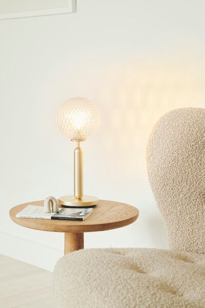 Table lamps, Miira table lamp, brass - optic clear, Gold