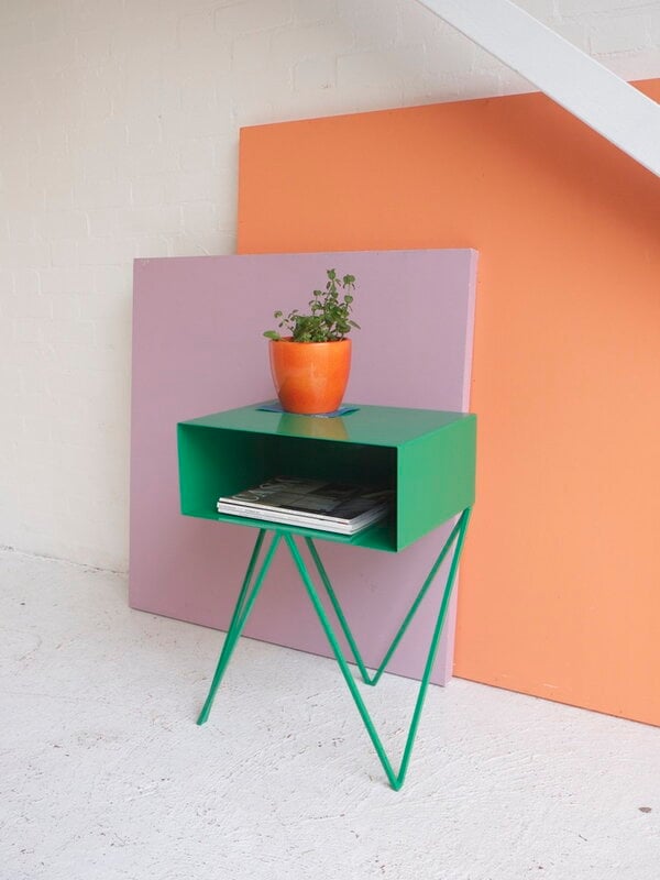 Side & end tables, Robot side table, green, Green