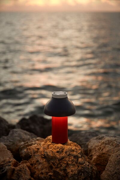 HAY PC Portable table lamp, dusty red | Finnish Design Shop