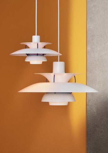 Pendant lamps, PH 5 pendant, white classic, White