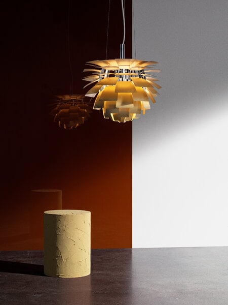 Pendant lamps, PH Artichoke, 600 mm, brass , Gold