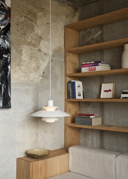 Pendant lamps, PH 5 Monochrome pendant, pale blush, Pink