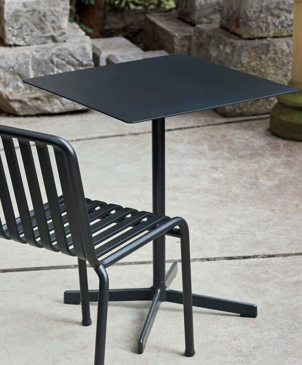 Patio tables, Neu table square, anthracite, Black