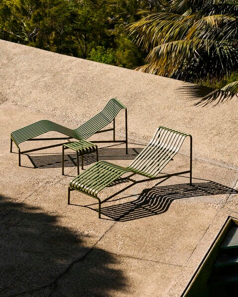 Deck chairs & daybeds, Palissade chaise longue, olive, Green