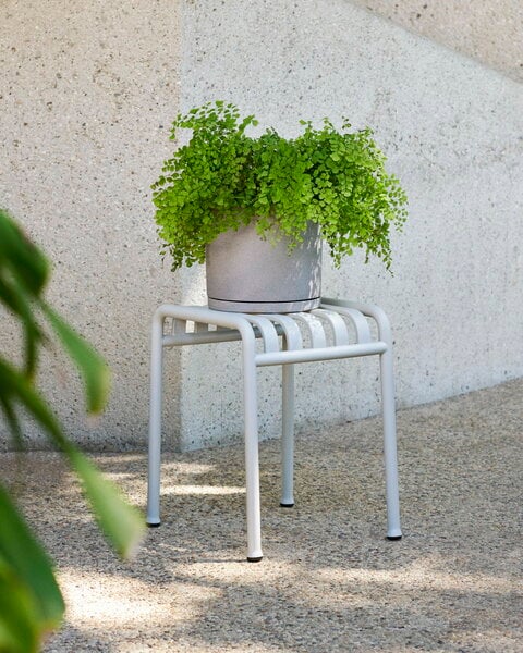 Chaises de jardin, Tabouret Palissade, gris ciel, Gris