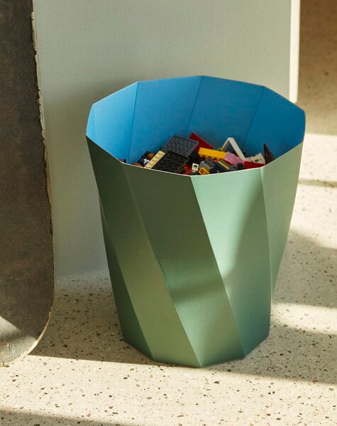Waste bins, Paper paper bin, dark green, Green