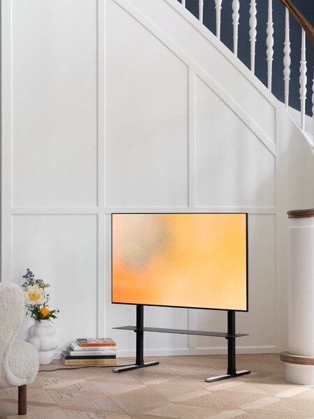 TV-Möbel, Plate Shelf, Charcoal, Grau