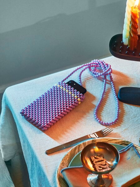 Accessories, Perla phone holder, Lila, Purple