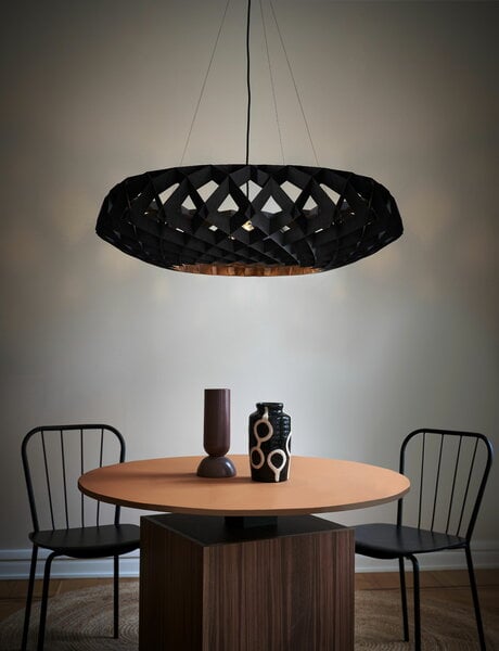 Pendant lamps, Pilke Signature 95 pendant, black, Black