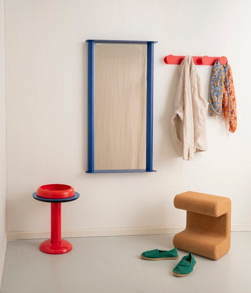 Side & end tables, Coffee Thing tide table, tropical blue - red, Red