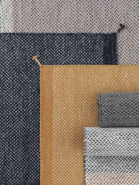 Wool rugs, Ply rug,  midnight blue, Blue