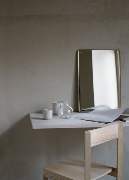 Wall mirrors, RM-1 rectangular mirror, S, Natural