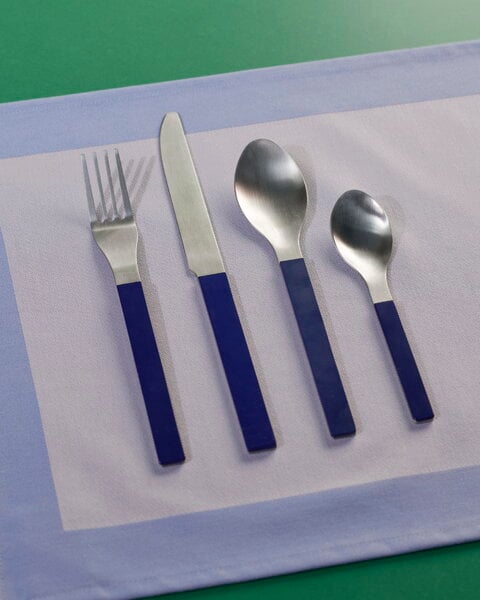 Tischsets, Platzdecken und Läufer, Ram Tischset, 31 x 43 cm, Lavendelfarben, Hellblau