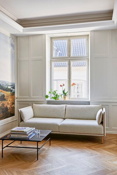 Sohvapöydät, Rebar sohvapöytä, 80 x 83 cm, musta - musta marmori, Musta