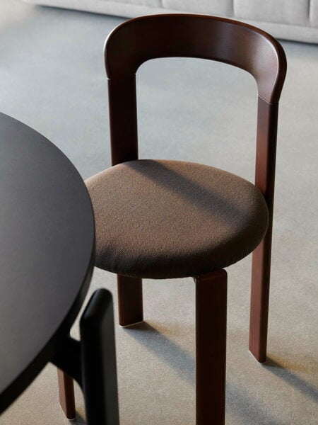 Dining chairs, Rey chair, umber brown - brown Steelcut Trio 376, Brown