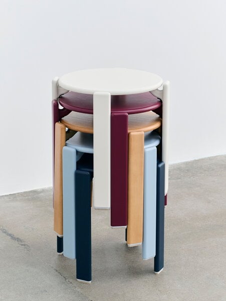 Stools, Rey stool, slate blue, Light blue