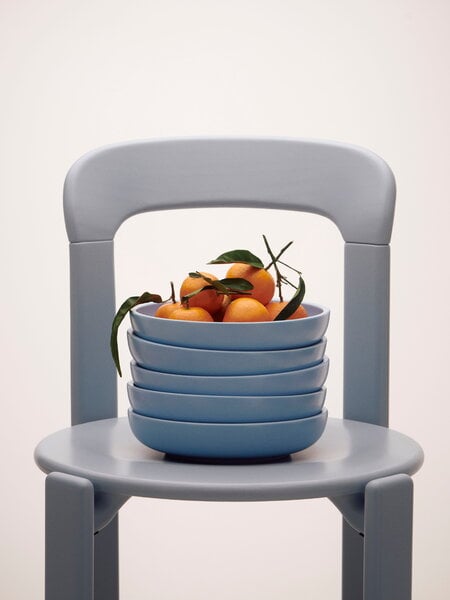 Dining chairs, Rey chair, slate blue, Light blue