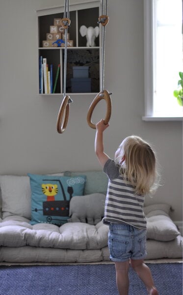 Swings, Lillagunga Rings, oak - grey, Natural