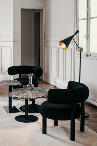 Floor lamps, Beat floor lamp, LED, black, Black