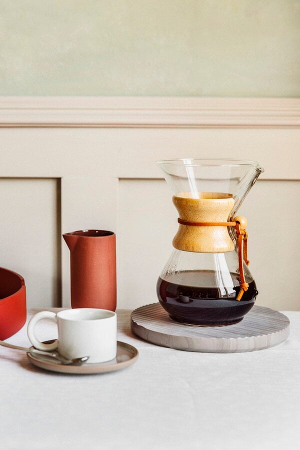 Kaffekannor och tekannor, Chemex Classic kaffebryggare, 6 koppar, Transparent