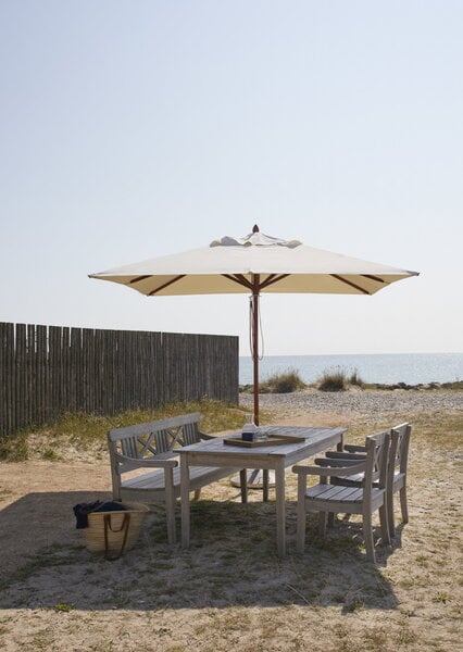 Parasols, Parasol Messina 300 x 300 cm, blanc, Blanc