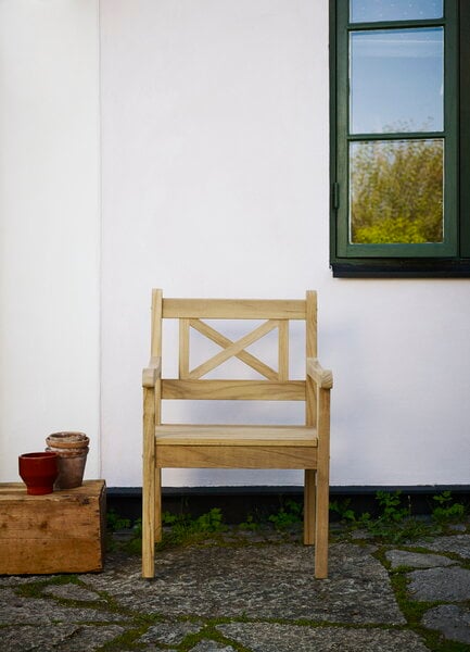 Trädgårdsstolar, Skagen stol, Naturfärgad