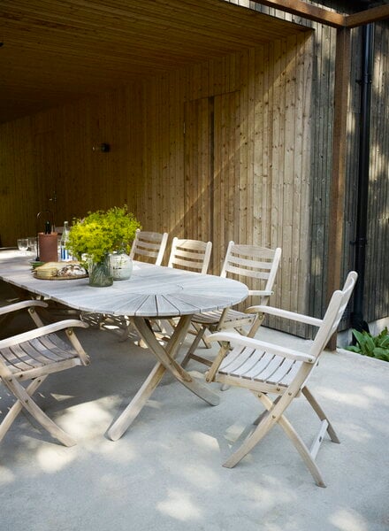 Tavoli da patio, Prolunga per tavolo Selandia, Marrone