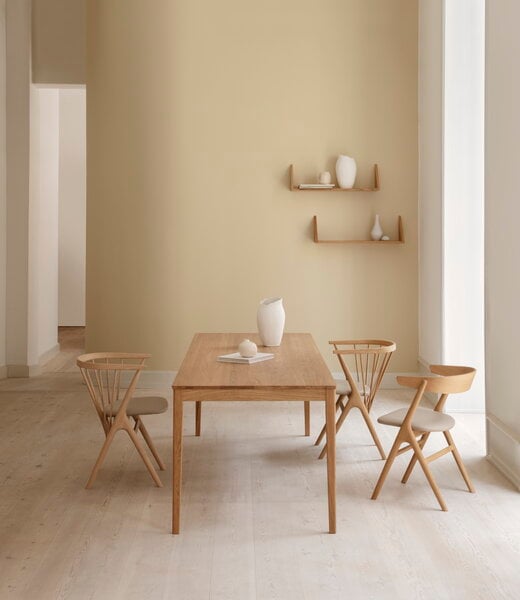 Sibast No 7 chair, oiled oak - honey leather | Finnish Design Shop