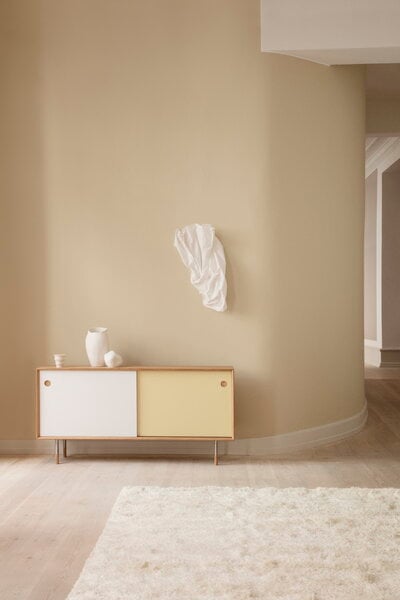 Sideboards & dressers, No 11 sideboard, oiled oak, white - yellow, White