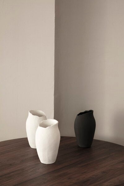 Vasen, Magnolia Vase, Schwarz, Schwarz