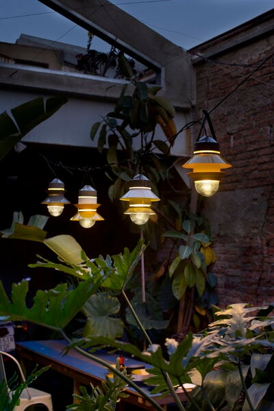 Outdoor lamps, Santorini pendant, IP65, grey, Gray