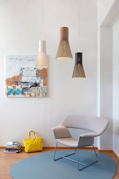 Pendant lamps, Secto 4201 pendant 45 cm, walnut, Natural