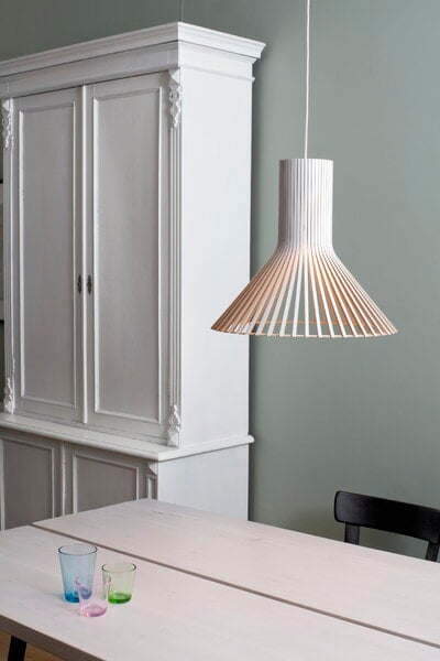 Pendant lamps, Puncto 4203 pendant, white, White