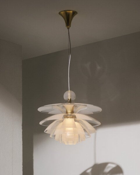 Pendant lamps, PH Septima pendant, clear, Transparent