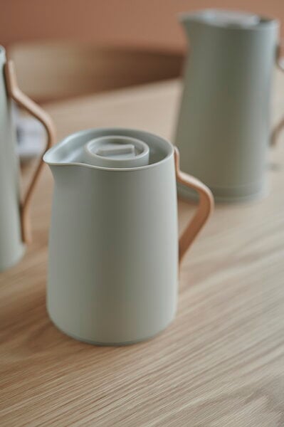 Thermos jugs, Emma vacuum jug for tea, soft sand, Beige