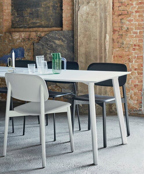 Ruokapöydän tuolit, Soft Edge 60 tuoli, soft grey, Harmaa