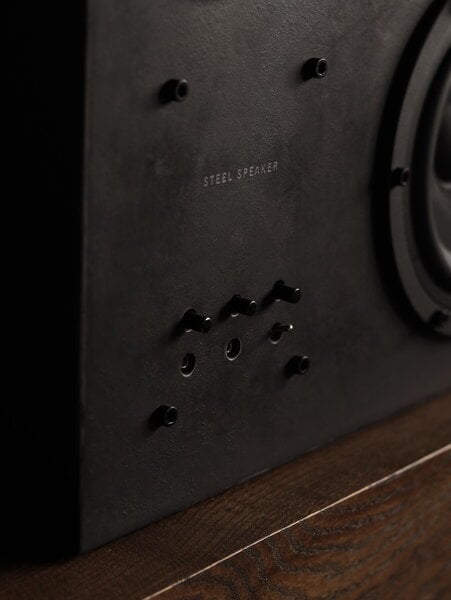 Hifi & audio, Steel Speaker, Black