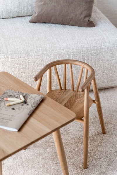 Kids' furniture, Storm kid's chair, oak, Natural