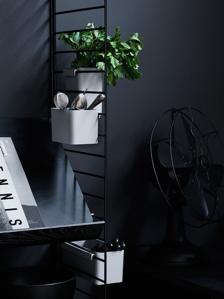 Floor String String Furniture String floor panel 200 x 30 cm, 2 pack, black ...
