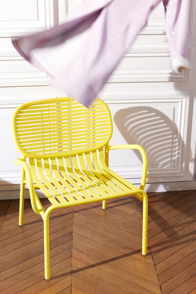 Outdoor lounge chairs, Week-end lounge chair, yellow, Yellow