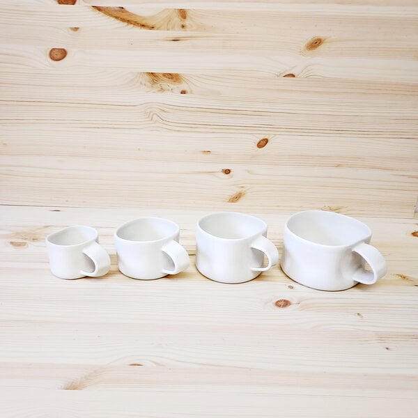 Cups & mugs, Touch cappuccino cup 1,6 dl, white, White